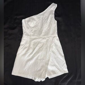 DO+BE Ivory Snake Textured Romper